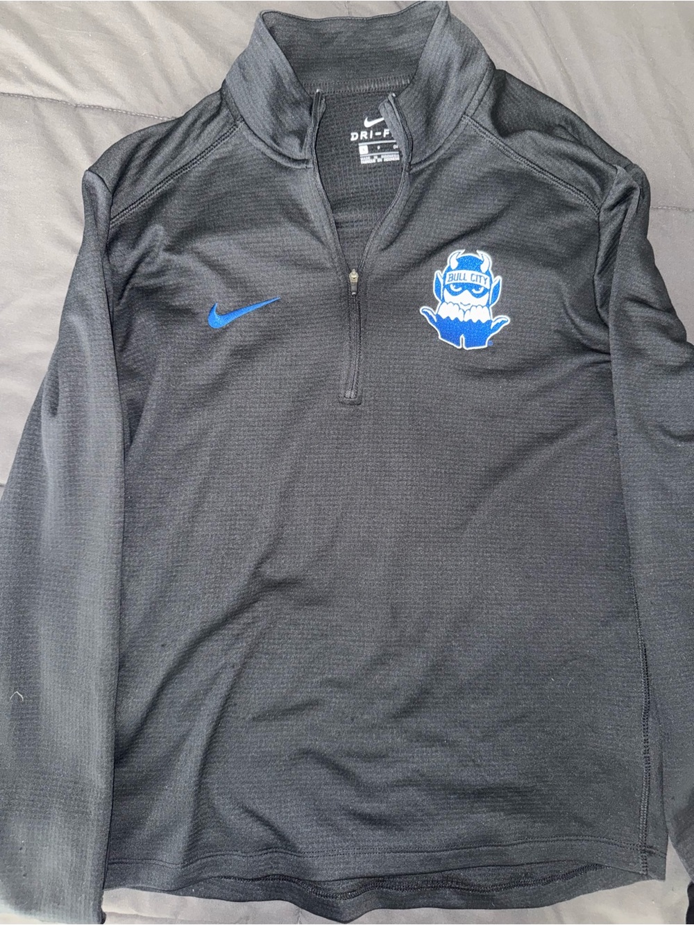 Duke Nike Men’s Black Quarter-Zip